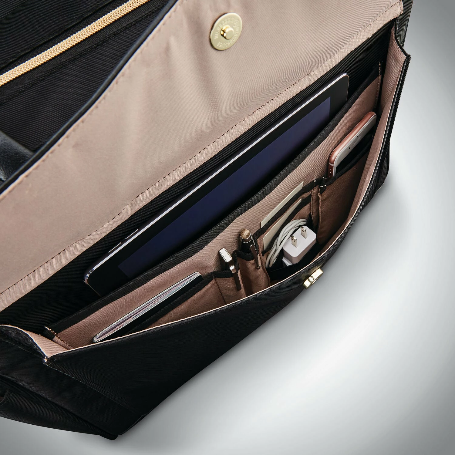 Samsonite Mobile Solution Upright Wheeled Carryall Black 7 Samsonite Mobile Solution Upright Wheeled Carryall Black - Image 5