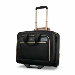 Samsonite Mobile Solution Upright Wheeled Mobile Office Black -US Suitcase Sales 2024 1281661041 WheeledMO 8 Top Pull Hanlde