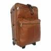 Piel Leather 22" Wheeled Traveler Case Assorted Colors -US Suitcase Sales 2024 22in WHEELED TRAVELER saddle side