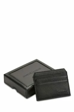 SWISSGEAR Ultra Slim Pebbled Leather Card Case Wallet - Black -US Suitcase Sales 2024 2503202025pe 07