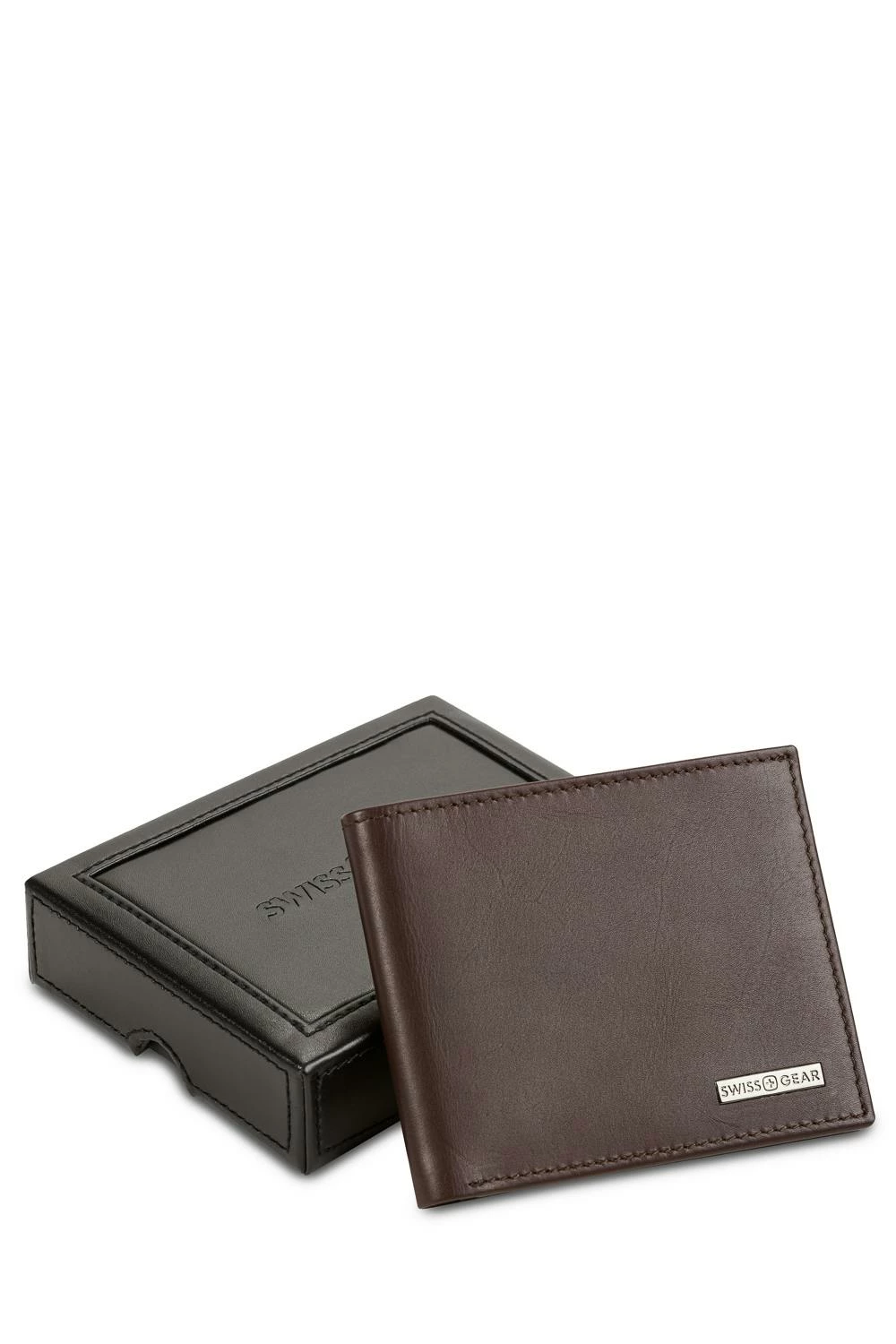 SWISSGEAR Napa Leather Bifold Wallet - Brown 6 SWISSGEAR Napa Leather Bifold Wallet - Brown - Image 4