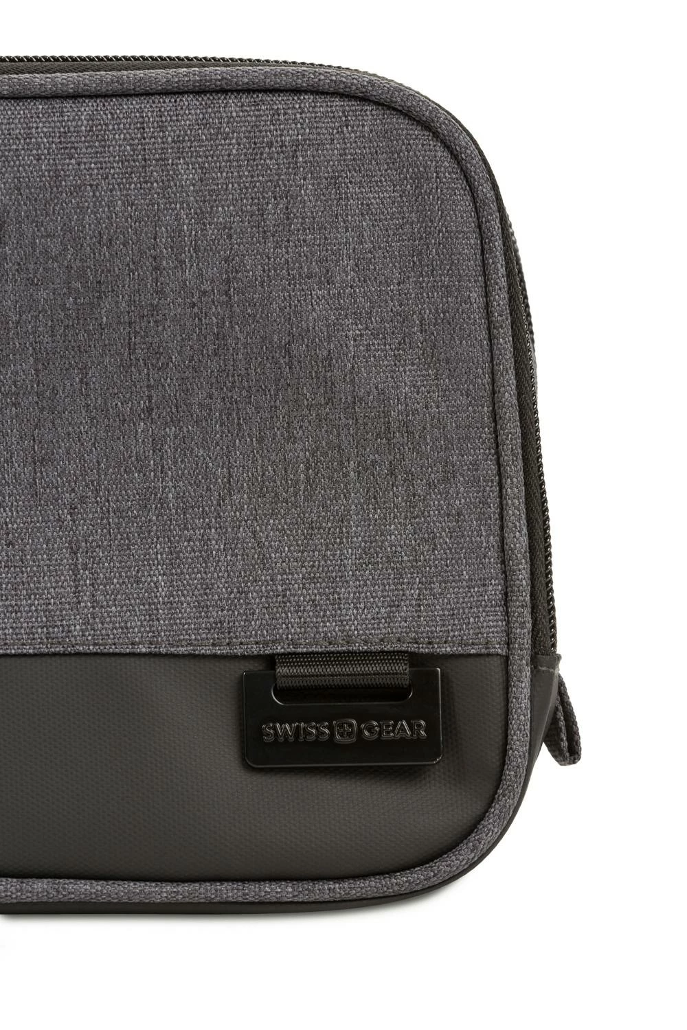 SWISSGEAR 2661 Dual Compartment Dopp Kit - Heather Gray 7 SWISSGEAR 2661 Dual Compartment Dopp Kit - Heather Gray - Image 5
