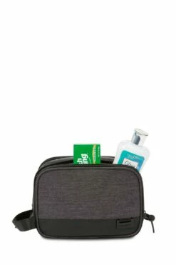 SWISSGEAR 2661 Dual Compartment Dopp Kit - Heather Gray 9 SWISSGEAR 2661 Dual Compartment Dopp Kit - Heather Gray -US Suitcase Sales 2024 2661422009 10