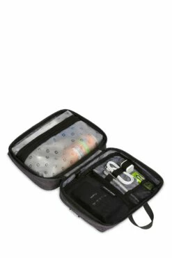 SWISSGEAR 2679 2-in-1 Toiletry-Tech Kit - Dark Gray Heather