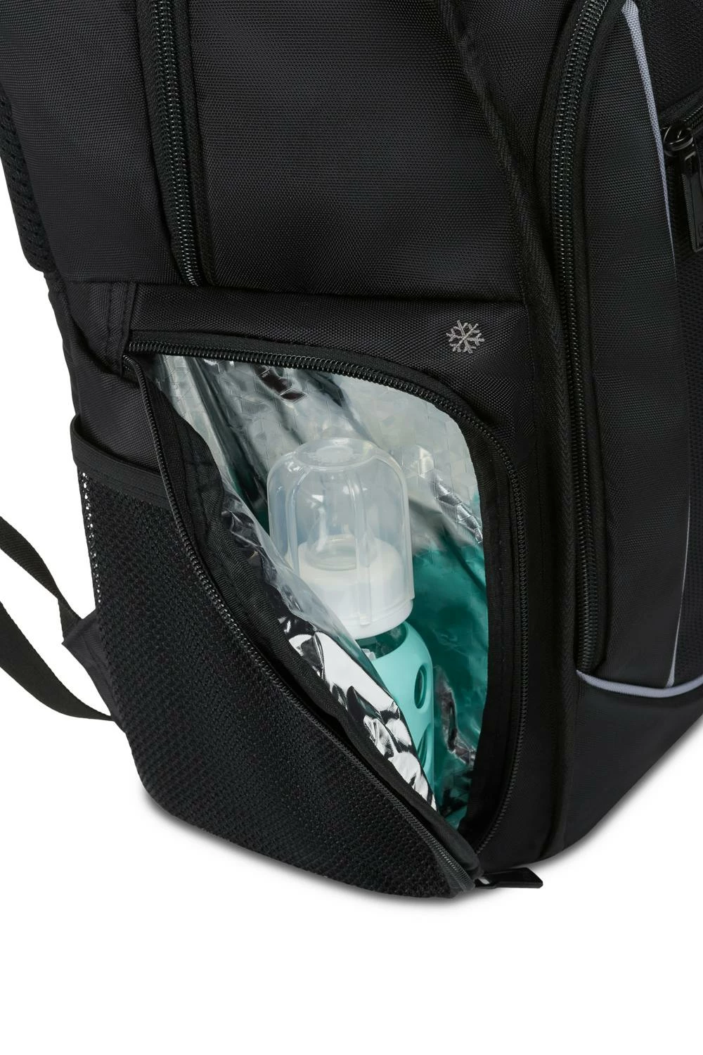 SWISSGEAR 2727 Diaper Backpack - Black/Red 10 SWISSGEAR 2727 Diaper Backpack - Black/Red - Image 8