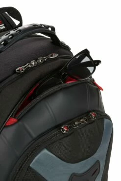 WENGER Pegasus 17 Inch Laptop Backpack - Black/Blue -US Suitcase Sales 2024 27306060 08