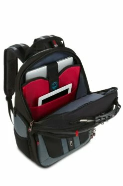 WENGER Pegasus 17 Inch Laptop Backpack - Black/Blue -US Suitcase Sales 2024 27306060 11