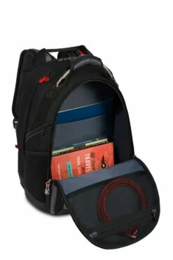 WENGER Synergy Pro 16 Inch Laptop Backpack - Black/Gray -US Suitcase Sales 2024 28002010 11