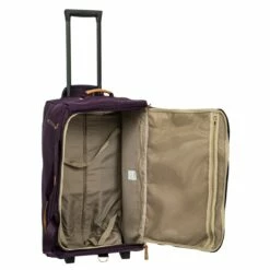 Bric's X Bag 28" Rolling Duffle Bag Assorted Colors -US Suitcase Sales 2024 28 rolling duffle bag purple open