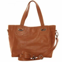 Piel Leather Open Tote/ Cross Body Bag -US Suitcase Sales 2024 3046 hon strap