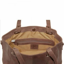 Piel Leather Open Tote/ Cross Body Bag -US Suitcase Sales 2024 3046 tof detail