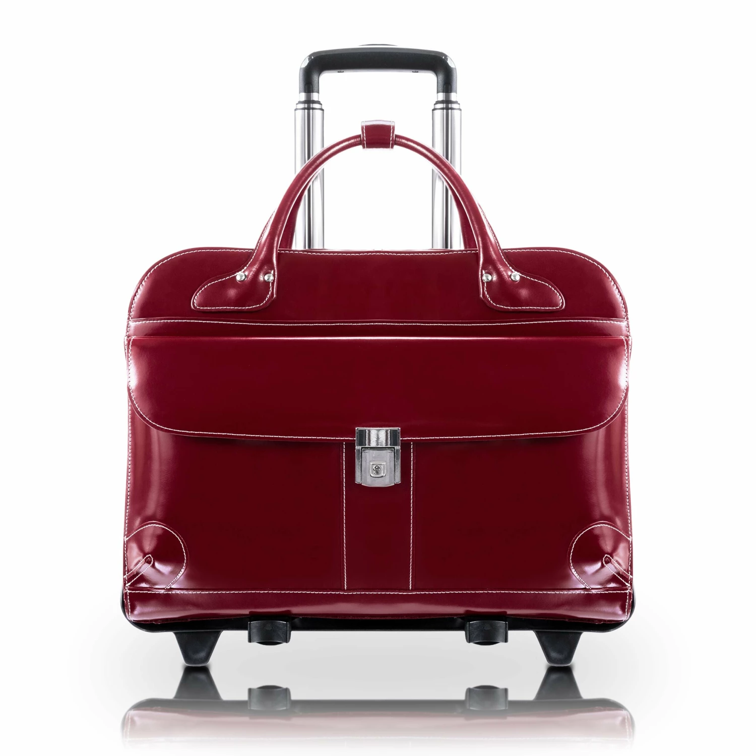 McKlein USA Lakewood Leather Fly Through Ladies Briefcase Assorted Colors 17 McKlein USA Lakewood Leather Fly Through Ladies Briefcase Assorted Colors - Image 15