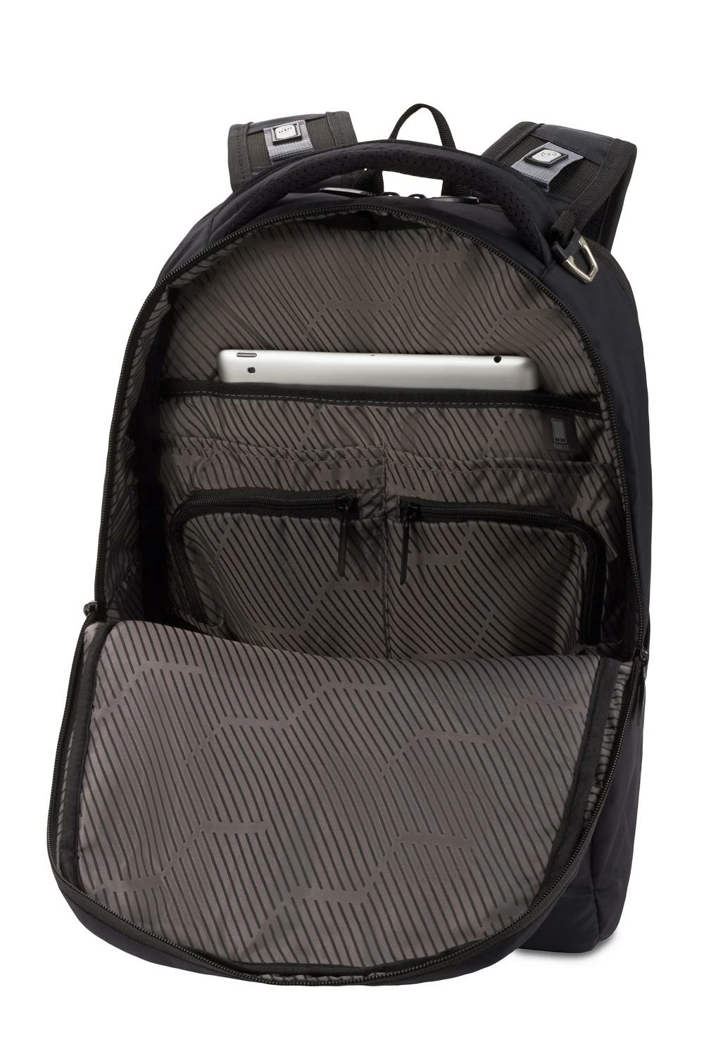 SWISSGEAR 3660 Laptop Backpack - Black 4 SWISSGEAR 3660 Laptop Backpack - Black - Image 2
