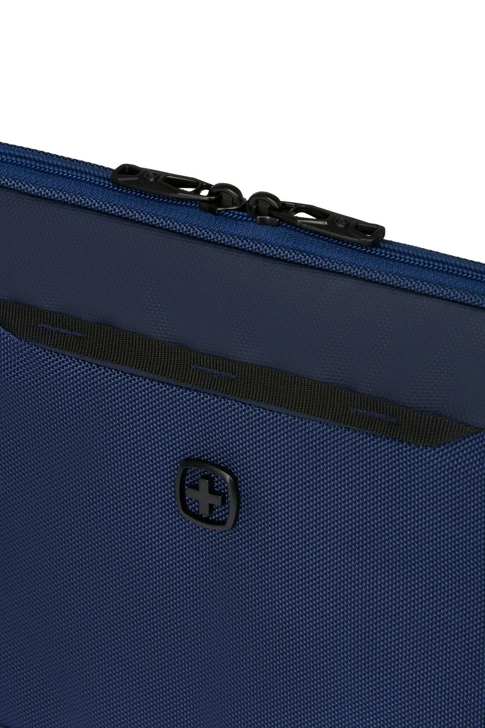 SWISSGEAR 3852 13 Inch Padded Laptop Sleeve - Ballistic Navy Blue 4 SWISSGEAR 3852 13 Inch Padded Laptop Sleeve - Ballistic Navy Blue - Image 2
