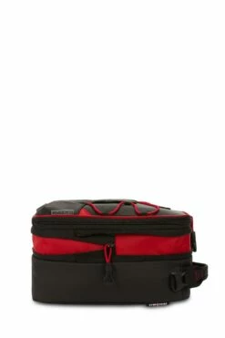 SWISSGEAR 3998 Expandable Insulated Lunch Bag - Black/Red
