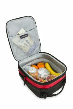 SWISSGEAR 3998 Expandable Insulated Lunch Bag - Black/Red -US Suitcase Sales 2024 3998201446 12 2