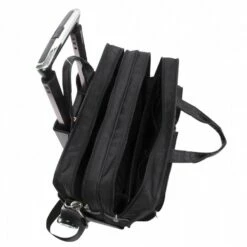 McKlein USA Clinton 17" Nylon Patented Detachable Wheeled Laptop Briefcase Black -US Suitcase Sales 2024 58445 2