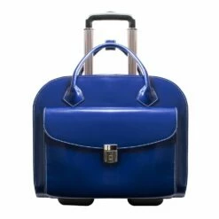 McKlein USA Granville 15.4" Leather Wheeled Laptop Briefcase Assorted Colors -US Suitcase Sales 2024 5SYQPSMw