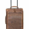 Scully Aerosquadron Collection Leather Wheeled Carry On Walnut