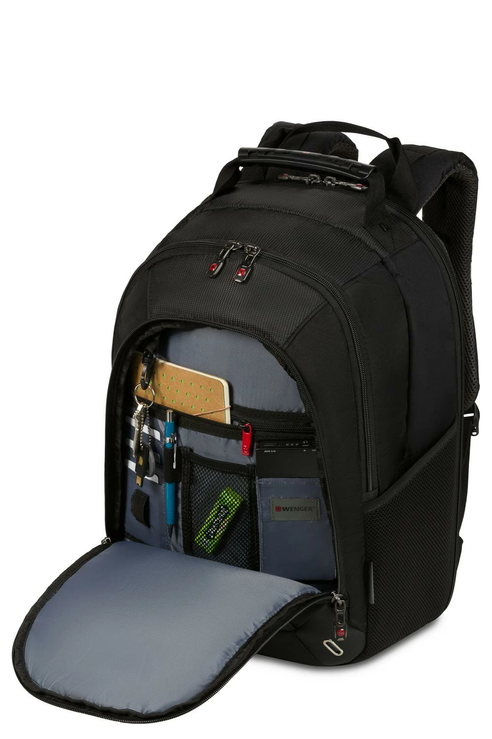 WENGER Skywalk Flyer 16 Inch Laptop Backpack - Black 3 WENGER Skywalk Flyer 16 Inch Laptop Backpack - Black