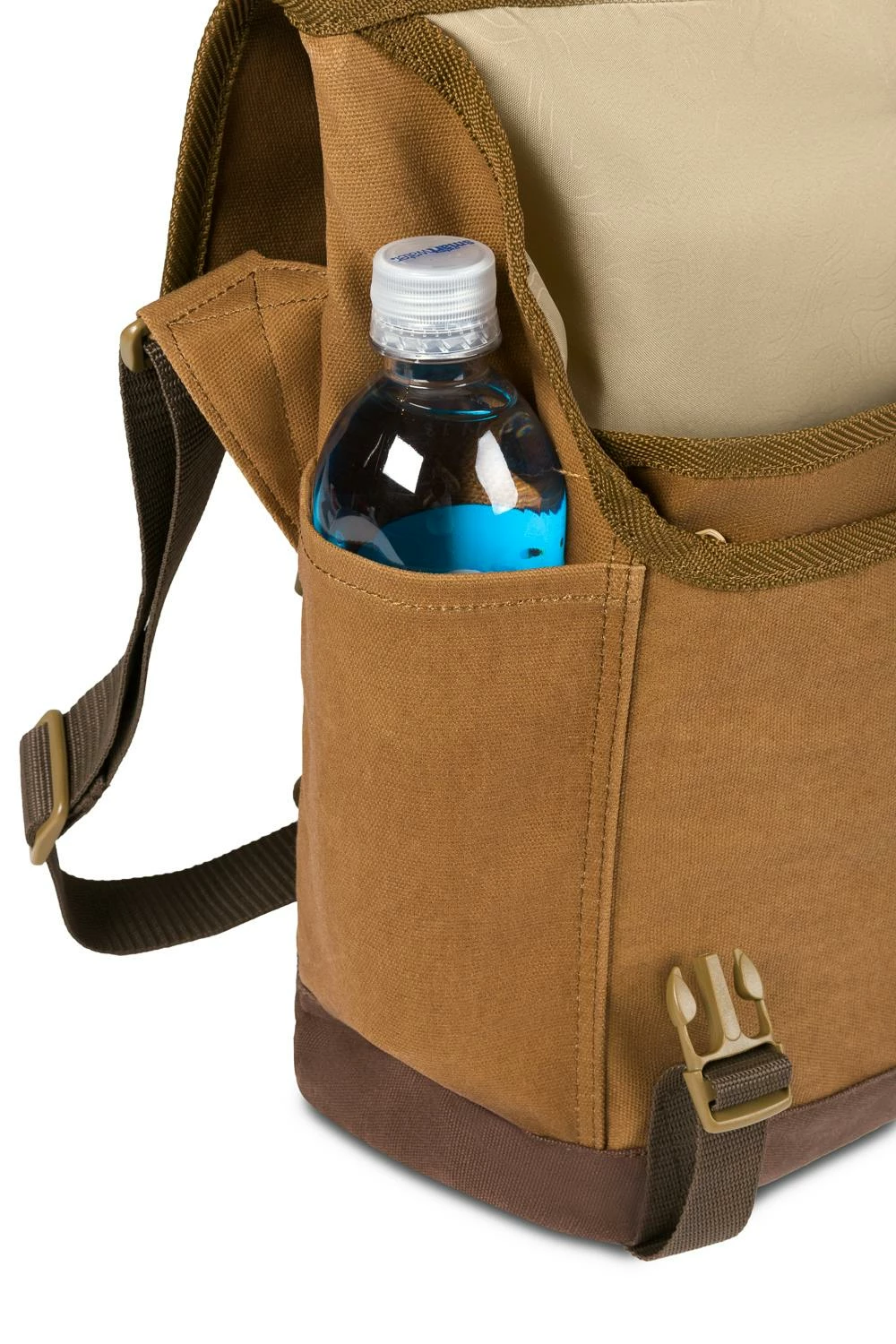 SWISSGEAR WENGER Corfe 16 Inch Messenger Bag - Camel 6 SWISSGEAR WENGER Corfe 16 Inch Messenger Bag - Camel - Image 4