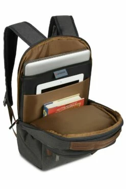 WENGER City Upgrade 16" Laptop Backpack / Crossbody Day Bag Combo - Gray/Brown -US Suitcase Sales 2024 606489 12