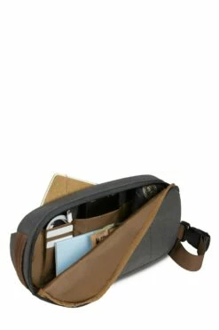 WENGER City Upgrade 16" Laptop Backpack / Crossbody Day Bag Combo - Gray/Brown -US Suitcase Sales 2024 606489 17