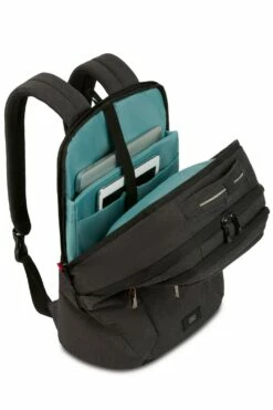 WENGER MX Professional 16" Laptop Backpack - Charcoal Heather -US Suitcase Sales 2024 611641 11