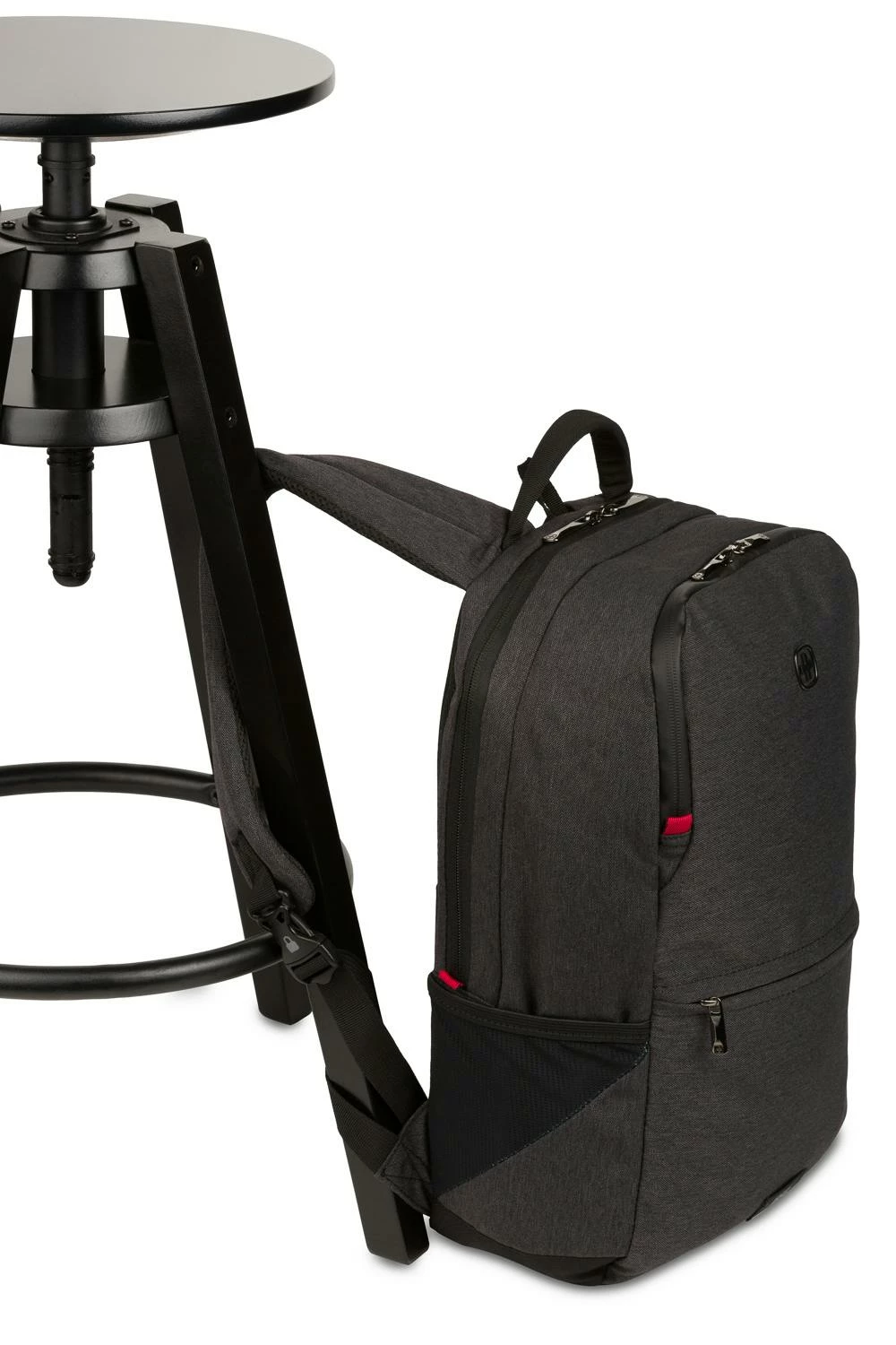 WENGER MX Reload 14" Laptop Backpack - Charcoal Heather 6 WENGER MX Reload 14" Laptop Backpack - Charcoal Heather - Image 4