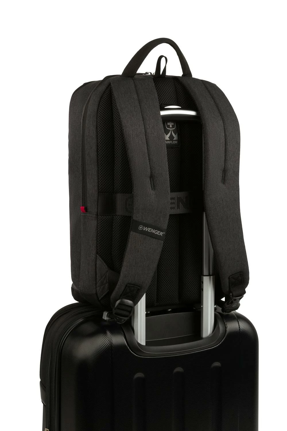 WENGER MX Reload 14" Laptop Backpack - Charcoal Heather 8 WENGER MX Reload 14" Laptop Backpack - Charcoal Heather - Image 6