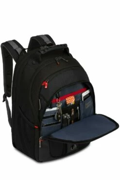 WENGER Legacy 16 Inch Laptop Backpack - Black/Gray