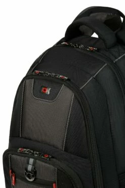 WENGER Pillar 16 Inch Laptop Backpack - Black/Gray -US Suitcase Sales 2024 67382140 05