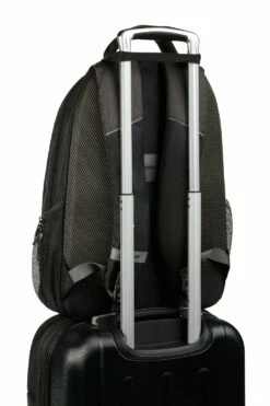 WENGER Pillar 16 Inch Laptop Backpack - Black/Gray -US Suitcase Sales 2024 67382140 10