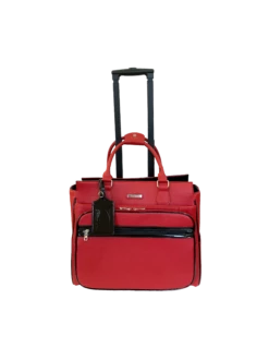 Cabrelli Patent Piper Pebble Rollerbrief Assorted Colors -US Suitcase Sales 2024 720023U RED 1Front