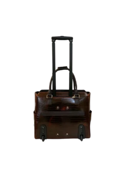 Cabrelli Cassandra Croc Rollerbrief Assorted Colors -US Suitcase Sales 2024 720024U BR 3Back