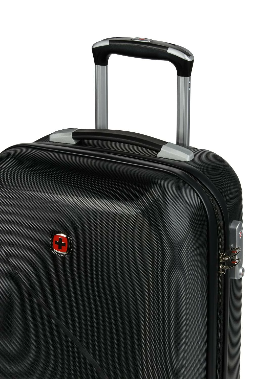 SWISSGEAR WENGER Rove Carry On Hardside Spinner Luggage - Black 7 SWISSGEAR WENGER Rove Carry On Hardside Spinner Luggage - Black - Image 5
