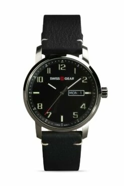 SWISSGEAR Legacy Watch - Black/Silver -US Suitcase Sales 2024 73000731430 08
