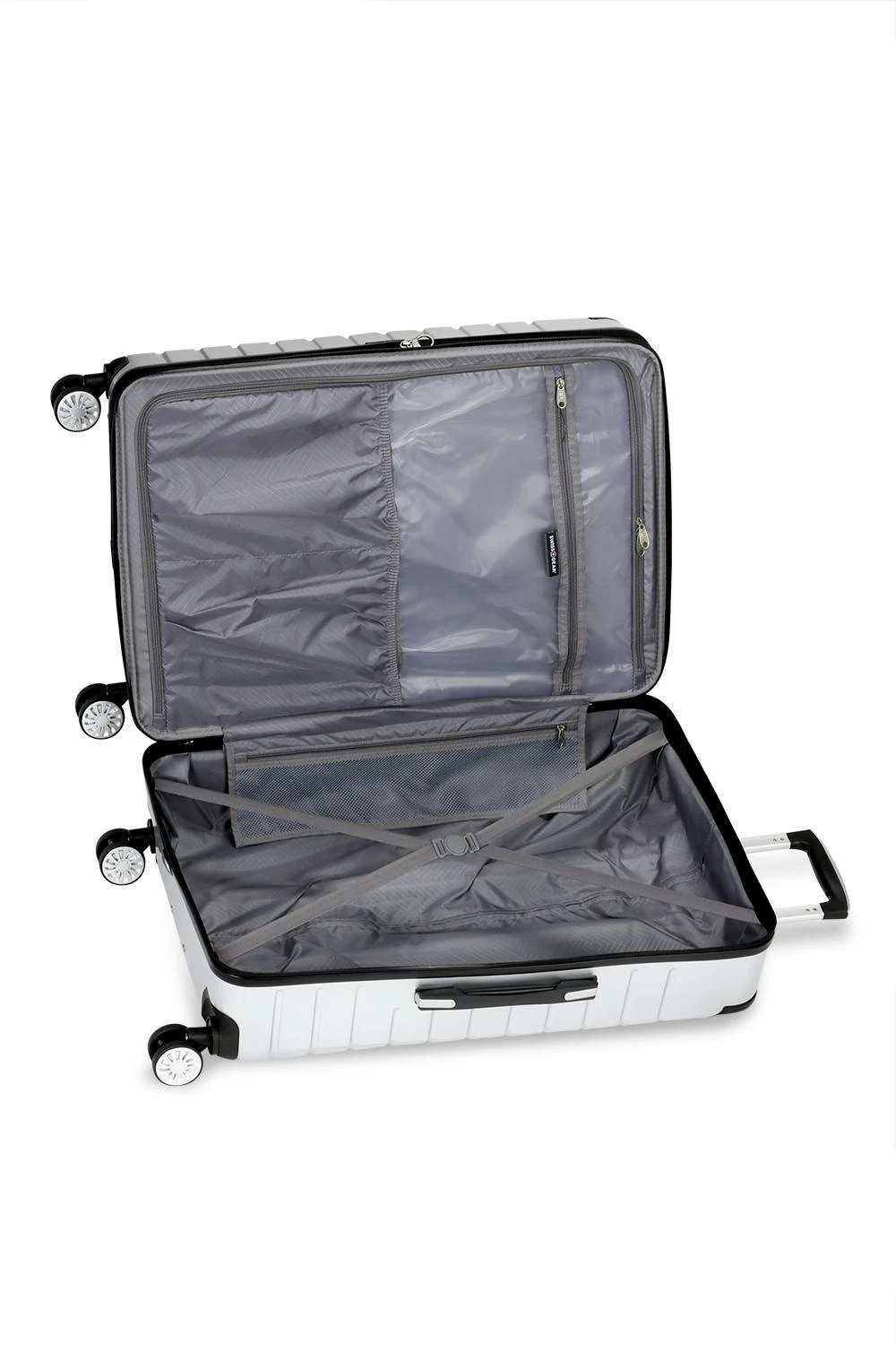SWISSGEAR 7782 Expandable 3pc Hardside Luggage Set - Silver 3 SWISSGEAR 7782 Expandable 3pc Hardside Luggage Set - Silver