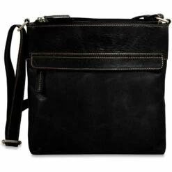 Jack Georges Voyager Zip Top Crossbody Hobo
