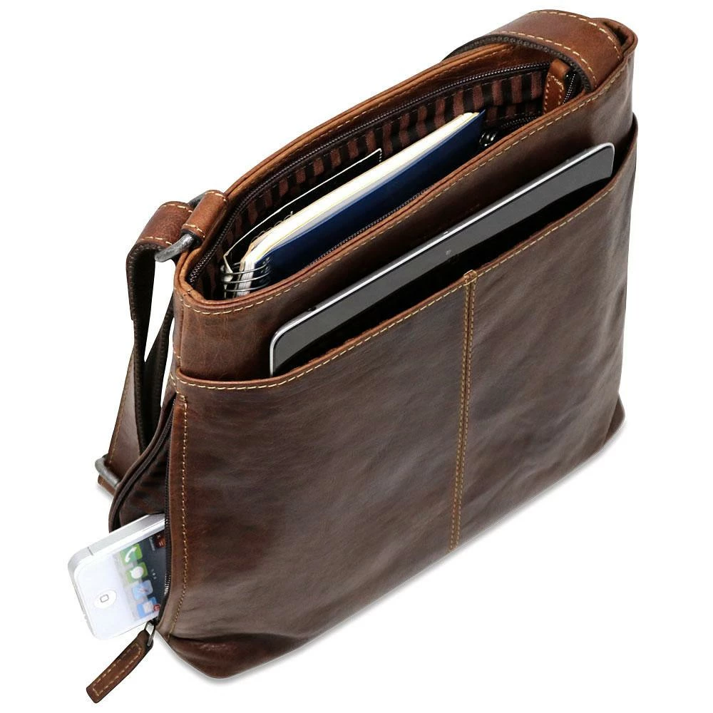 Jack Georges Voyager Small Zip Top Crossbody Bag 5 Jack Georges Voyager Small Zip Top Crossbody Bag - Image 3