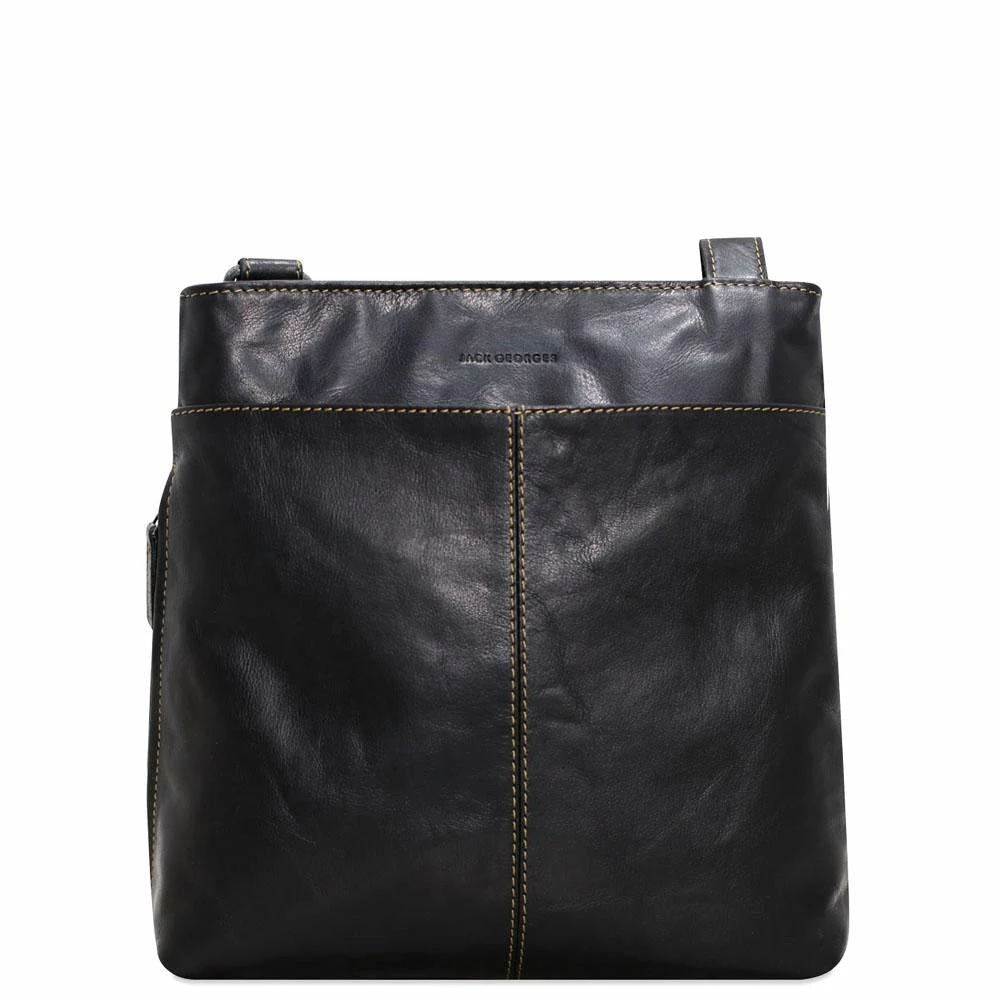 Jack Georges Voyager Small Zip Top Crossbody Bag 3 Jack Georges Voyager Small Zip Top Crossbody Bag