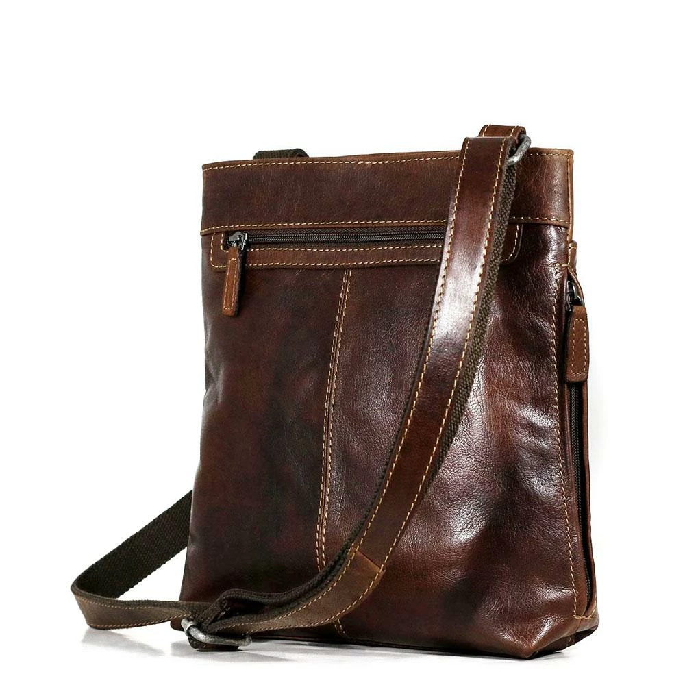 Jack Georges Voyager Small Zip Top Crossbody Bag 6 Jack Georges Voyager Small Zip Top Crossbody Bag - Image 4