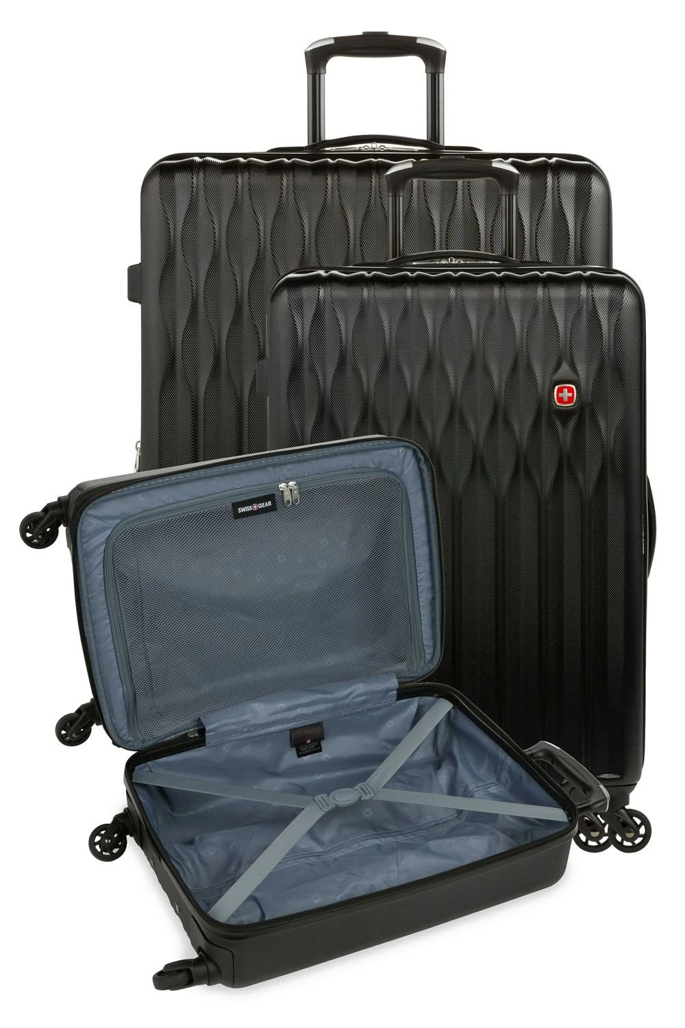 SWISSGEAR 8018 Expandable 3pc Hardside Spinner Luggage Set 22 SWISSGEAR 8018 Expandable 3pc Hardside Spinner Luggage Set - Image 20