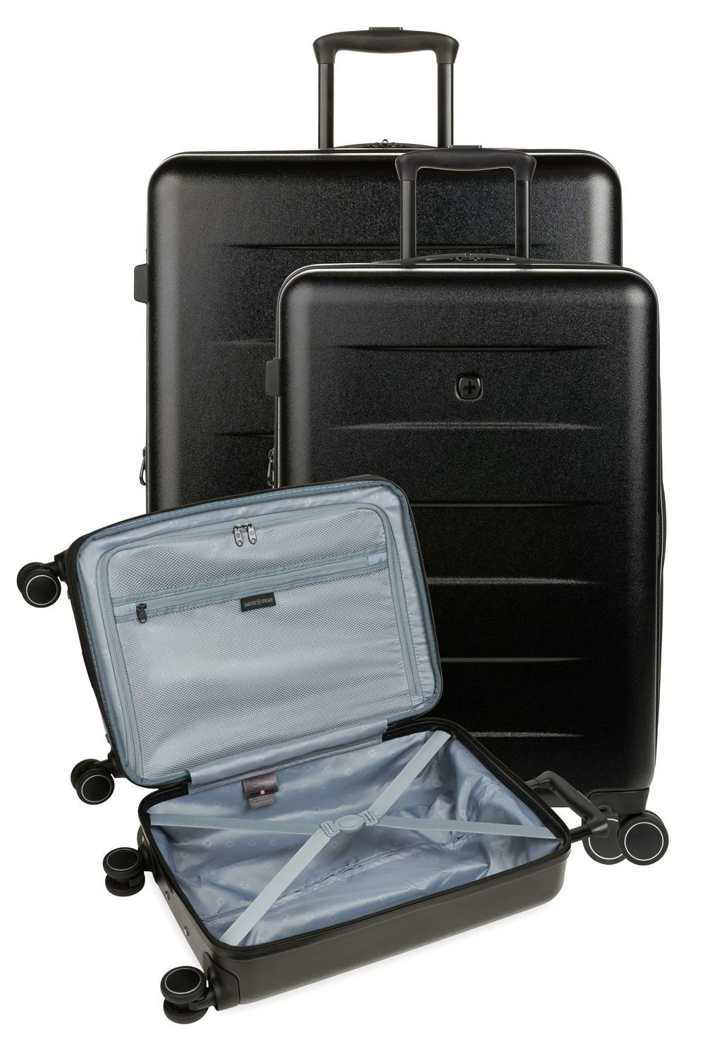 SWISSGEAR 8018 Expandable 3pc Hardside Spinner Luggage Set 11 SWISSGEAR 8018 Expandable 3pc Hardside Spinner Luggage Set - Image 9