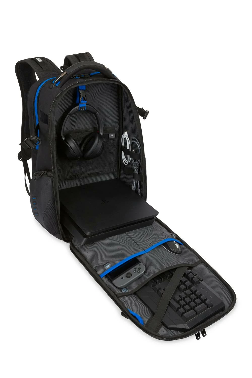 SWISSGEAR 8120 USB Gaming Laptop Backpack - Black 5 SWISSGEAR 8120 USB Gaming Laptop Backpack - Black - Image 3