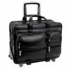 McKlein USA Clinton 17" Leather Patented Detachable Wheeled Laptop Briefcase -US Suitcase Sales 2024 88445 1