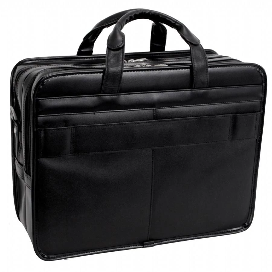 McKlein USA Clinton 17" Leather Patented Detachable Wheeled Laptop Briefcase 6 McKlein USA Clinton 17" Leather Patented Detachable Wheeled Laptop Briefcase - Image 4