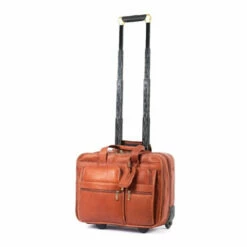 Claire Chase Rolling Computer Brief Assorted Colors -US Suitcase Sales 2024 CC258E COMP BAG ON WHEELS SADDLE 1