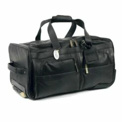 Claire Chase 22" Rolling Duffel Assorted Colors -US Suitcase Sales 2024 Claire Chase Rolling Duffel Black