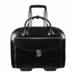 McKlein USA Granville 15.4" Leather Wheeled Laptop Briefcase Assorted Colors -US Suitcase Sales 2024 FVVrddFw